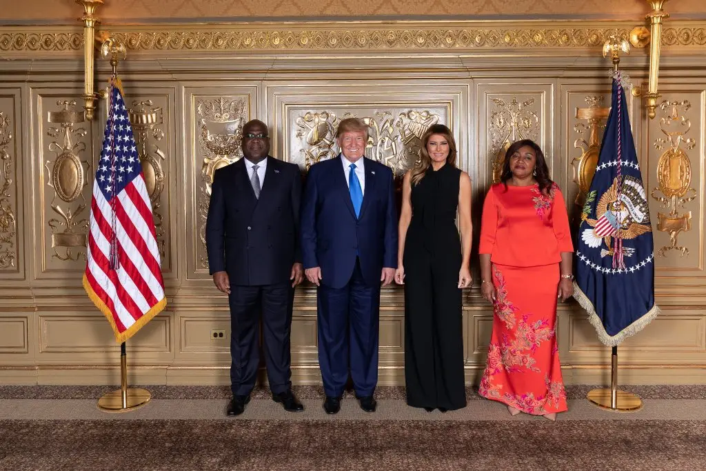trump tshisekedi official portrait
